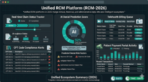 A digital dashboard mockup